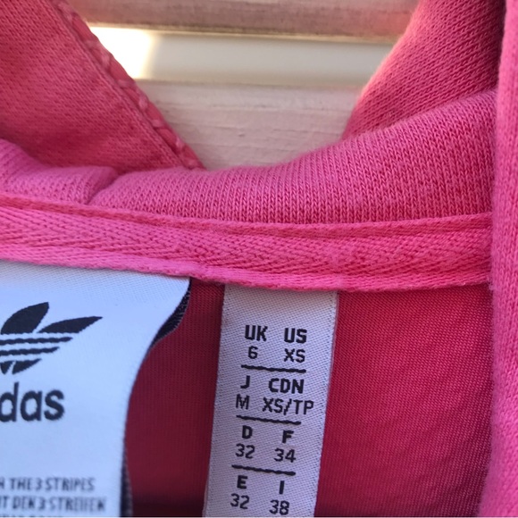 Adidas Women’s Pink Hoodie xs - Picture 5 of 6